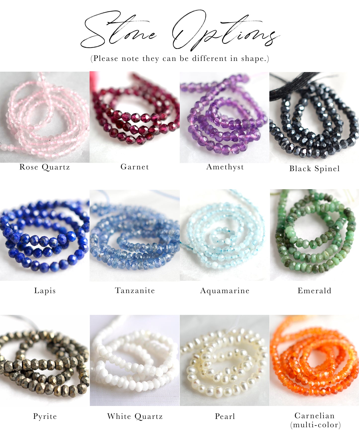 Beaded Gemstone Bracelet, Sterling Silver, 14k Gold Filled, layering bracelets, crystal bracelets