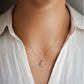 Azura Necklace - Blue Aquamarine