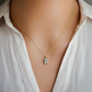 Azura Necklace - Blue Aquamarine