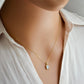 Azura Necklace - Blue Aquamarine