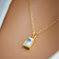 Azura Necklace - Blue Aquamarine