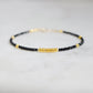Onyx Beaded Kassia Bracelet