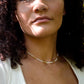 Beaded White Pearl Necklace
