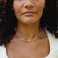 Beaded White Pearl Necklace