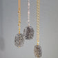 Natural Black Sunstone Necklace in Sterling Silver or 14k Gold Filled