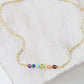 Rainbow Crystal Chakra Necklace