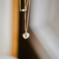 Crystal Quartz Heart Necklace