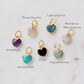 Gemstone Heart Pendant