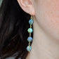 Azora Earrings - Hexagonal Labradorite