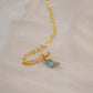 Labradorite Crescent Moon Necklace