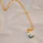 Labradorite Crescent Moon Necklace
