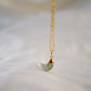 Labradorite Crescent Moon Necklace