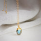 Labradorite Pendant - Oval Collection