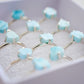 Larimar Ring in Sterling Silver