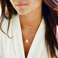 Maeve Necklace: Mother of Pearl