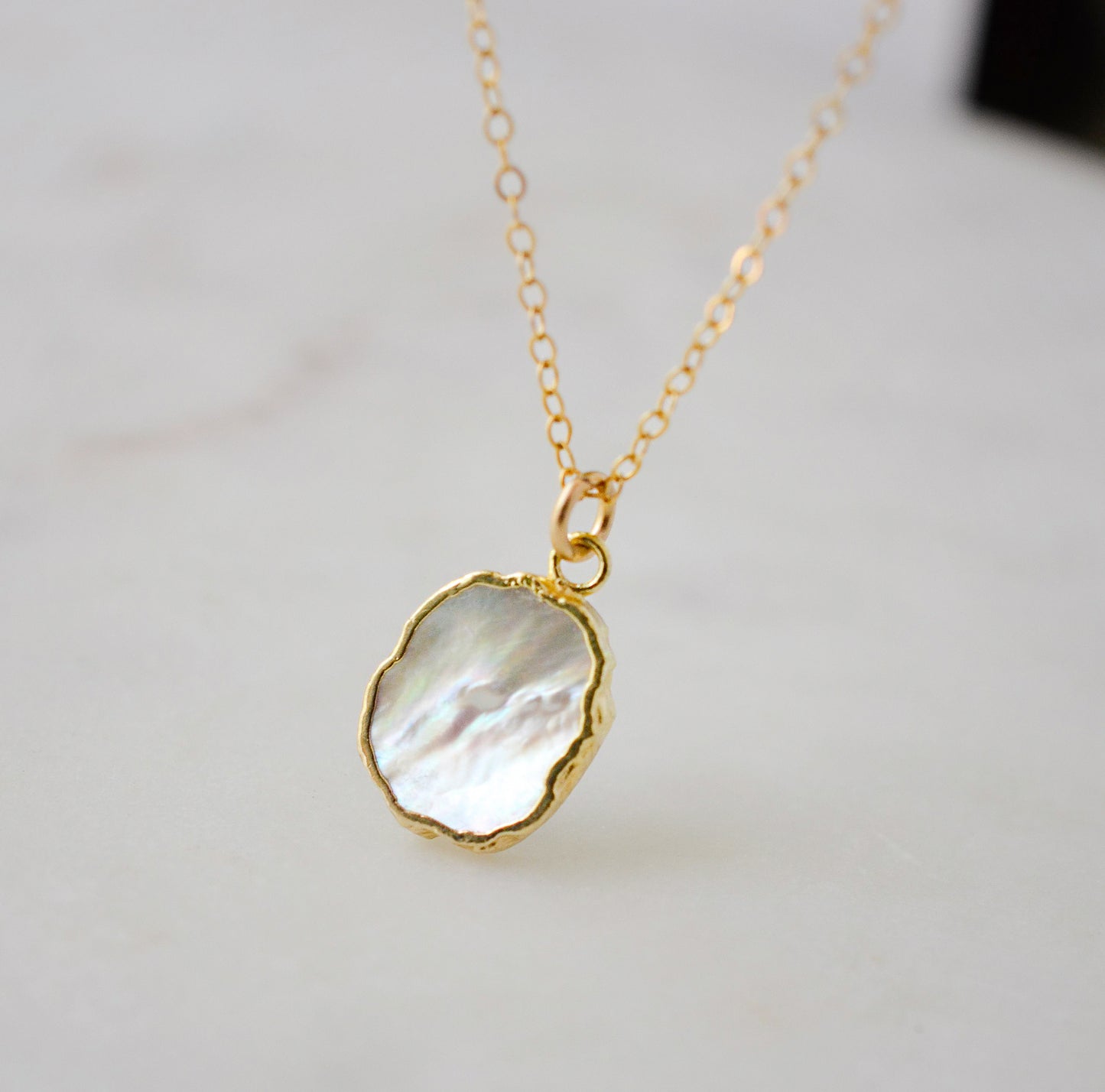 Shimmer Pearl Necklace