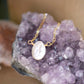 Natural White Freshwater Pearl Necklace, Sterling Silver or 14k Gold Filled