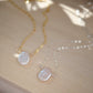 Natural White Freshwater Pearl Necklace, Sterling Silver or 14k Gold Filled