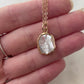 Shimmer Pearl Necklace