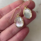 Mother Of Pearl Shimmer Earrings