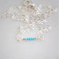 Minimalist Turquoise Bar Necklace