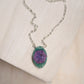 Natural Ruby in Green Kyanite Necklace