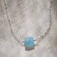 Raw Aquamarine Crystal Bracelet