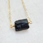 Raw Black Tourmaline Bracelet