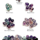 Natural Fluorite Necklace, Sterling Silver or 14k Gold Filled Chain