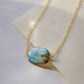 Labradorite Slice Necklace