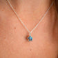 Labradorite Star Necklace, Gold or Sterling Silver