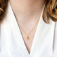 raw citrine necklace, yellow stone pendant, yellow crystal, healing crystal, bridesmaid jewelry, sterling silver, gold